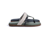 Lesvos Sandals - Grey/Olive Green